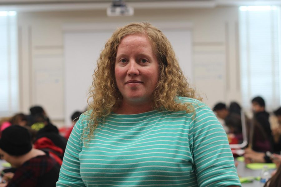 Ms. Faldmo cooks with frozen foods. 