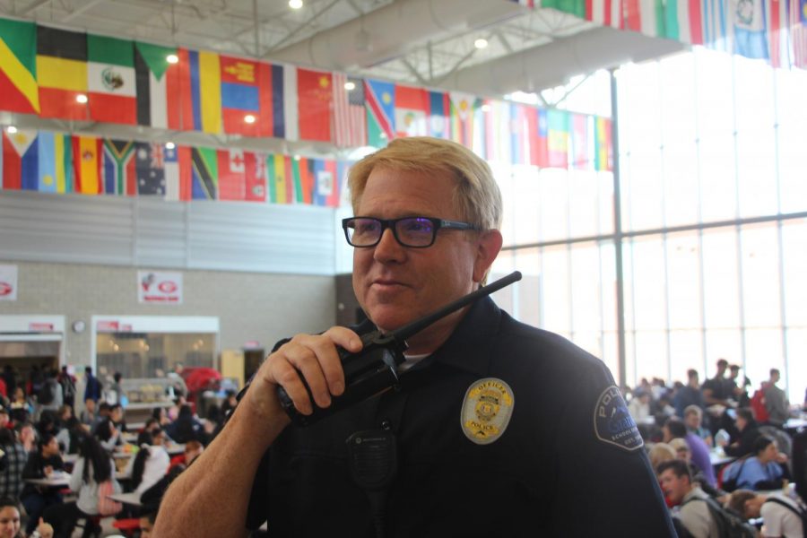 Officer Hoffman enjoys working at Granger.