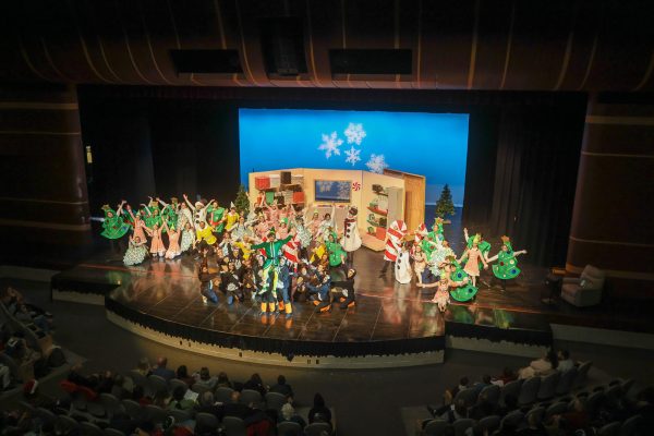 More than 100 Lancers worked on Granger High’s production of “Elf the Musical” — it delighted fans, family, and friends during its November run.