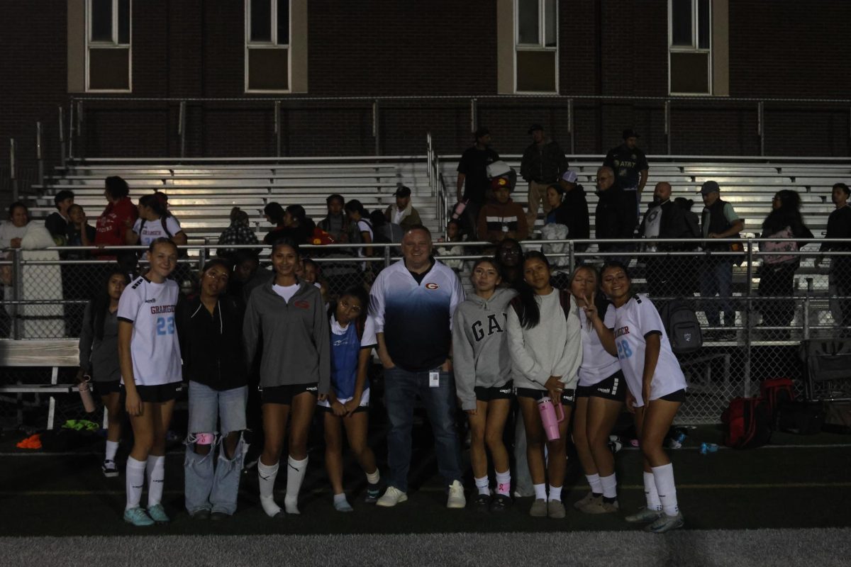 Mr. Wright connects with Granger Lancers