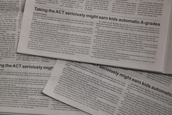 ACT Article gets some Red Ink