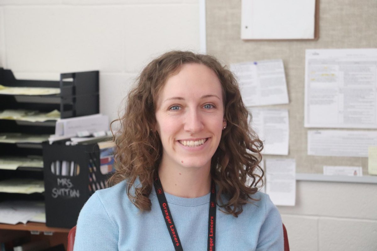 Ms. Lofthouse, one of our newest teachers. 