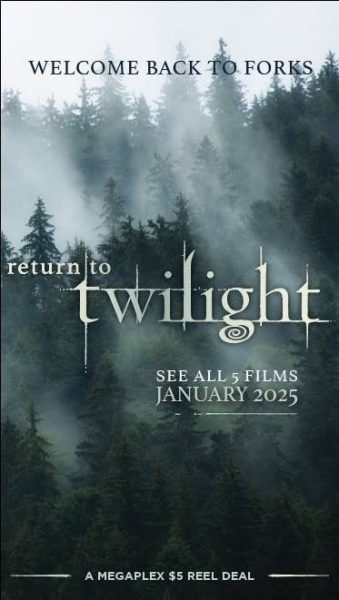 See the twilight films in theater!