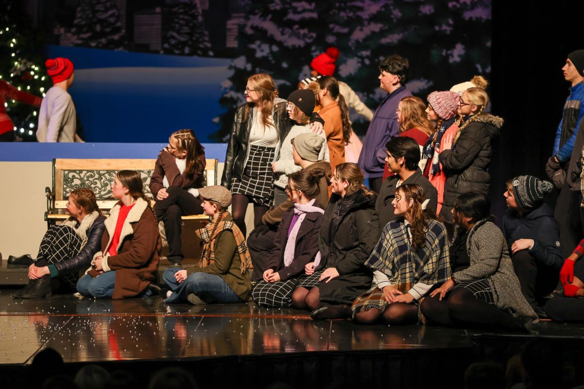 More than 100 Lancers worked on Granger High’s production of “Elf the Musical” — it delighted fans, family, and friends during its November run.
