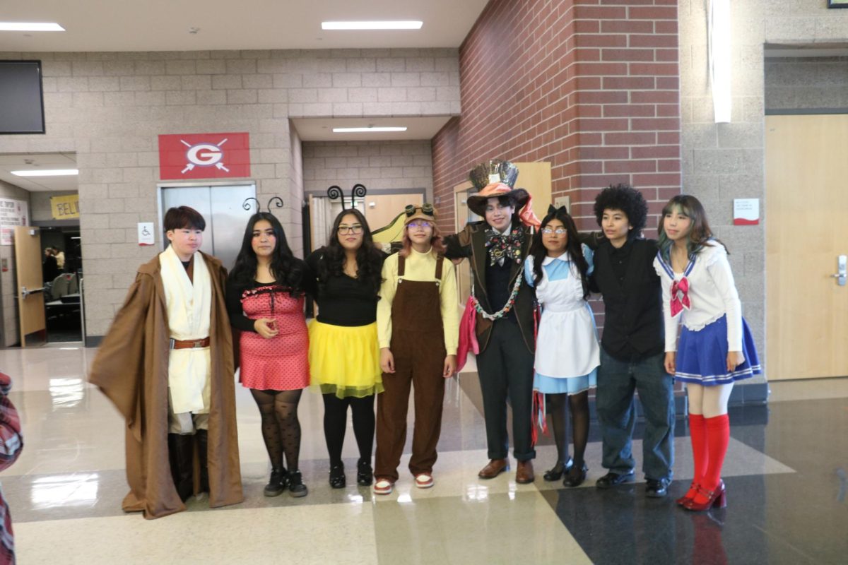 Lancers celebrate in costume