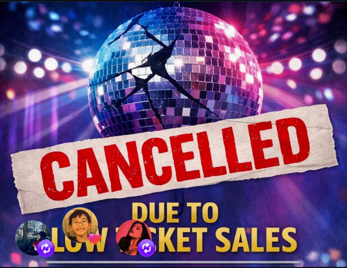 SCHOOL DANCE CANCELLED