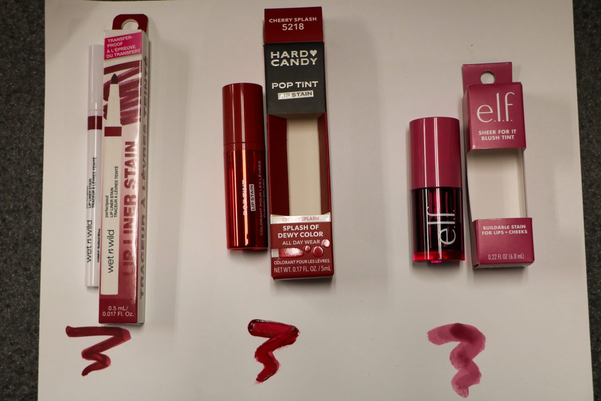 Which lip stain lasts through class?