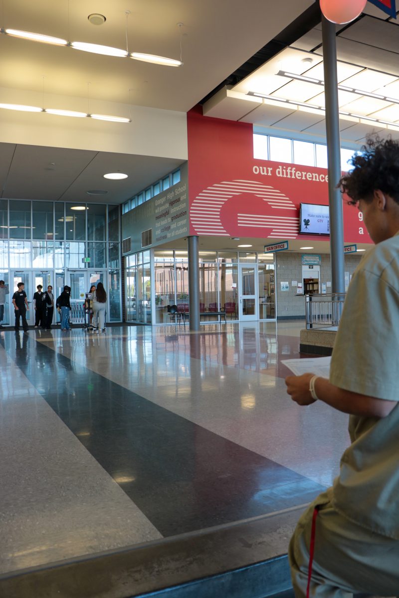 GHS might seem empty after the bell, but 5th period classes continue. (PC: Julian Gonzalez/TCT)