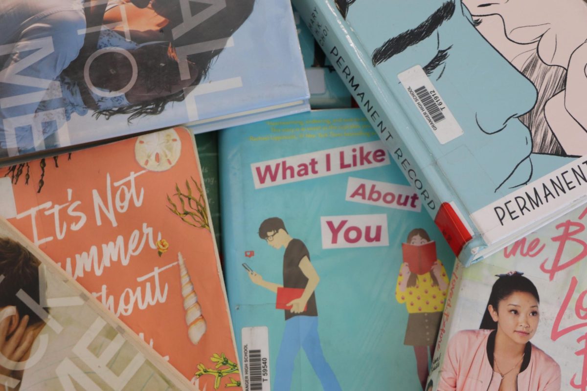 The GHS library is filled with books for fans of romance. (PC: Hongsar Chai/TCT)